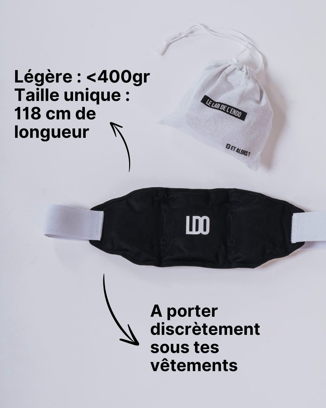 Bouillotte ceinture endométriose douleurs de règles 