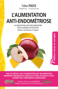 LIVRE - "L'alimentation anti-endométriose - L'alimentation anti-inflammatoire pour vaincre les douleurs"