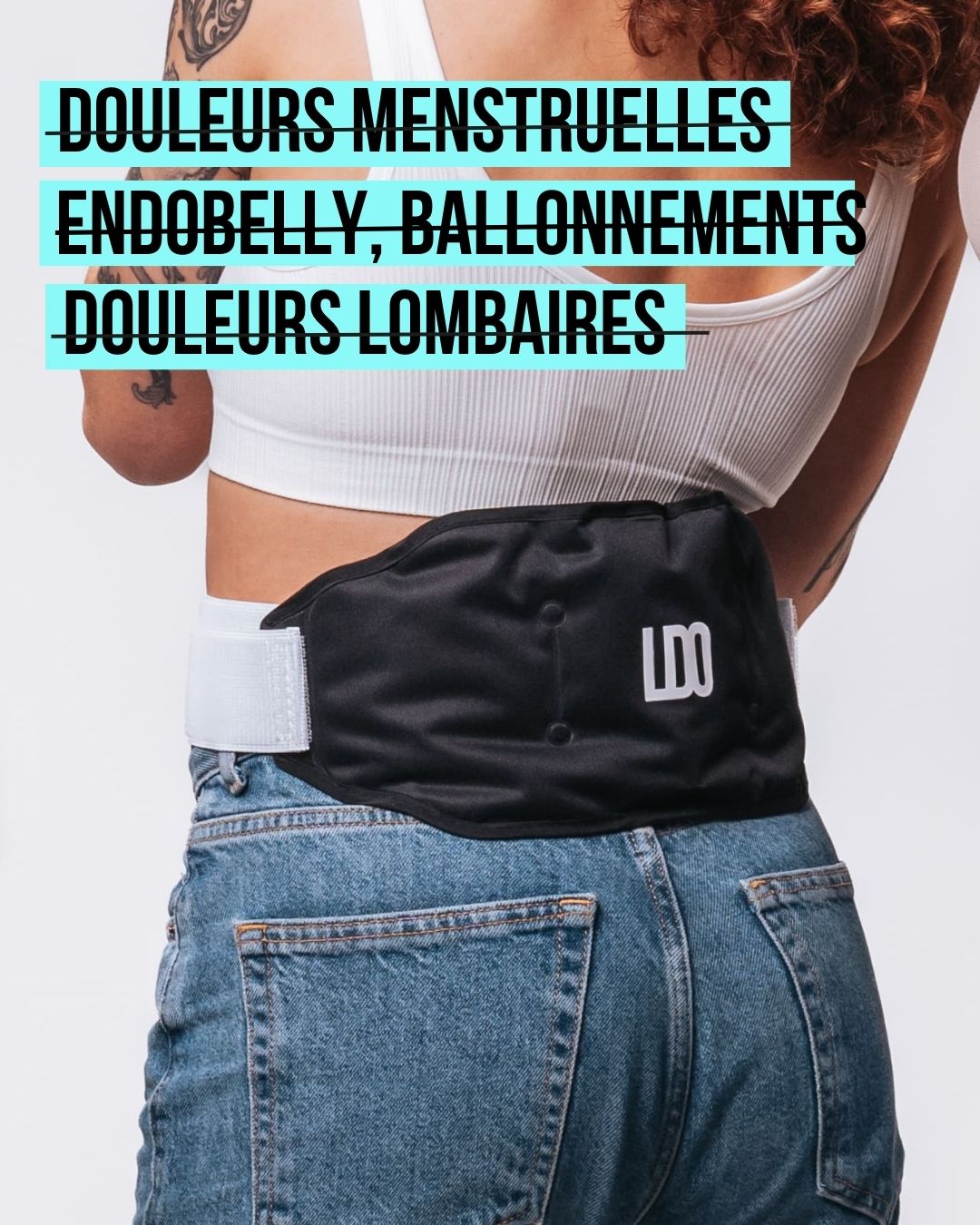 Bouillotte ceinture endométriose douleurs de règles 