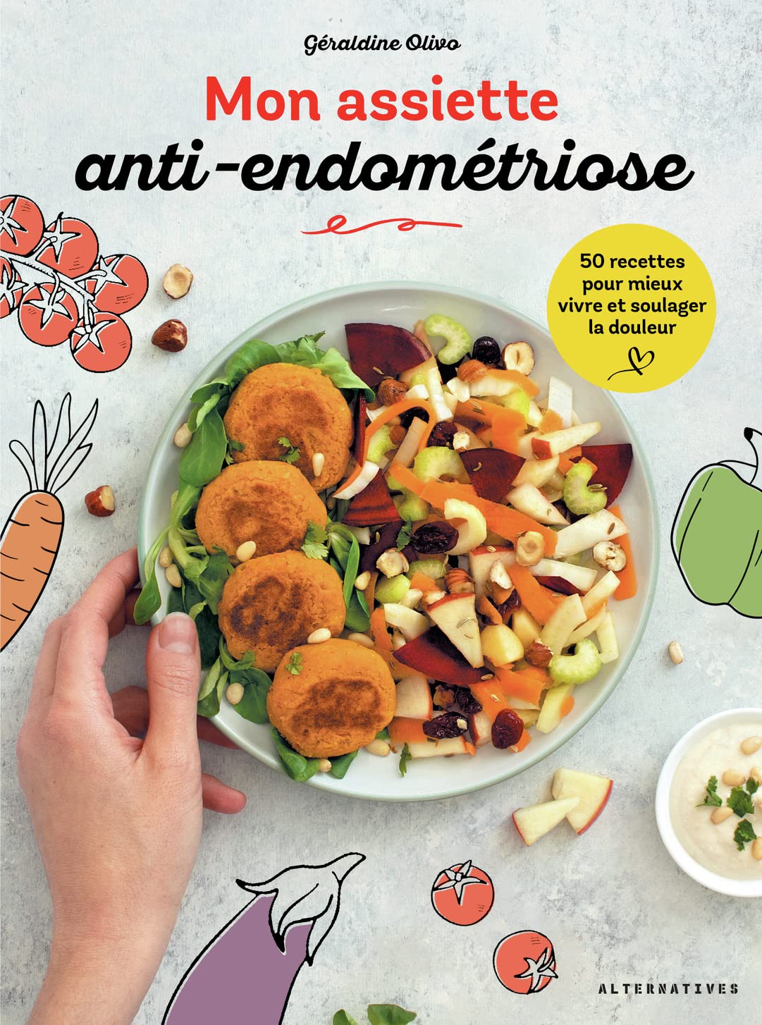 LIVRE - "Mon assiette anti-endométriose: 50 recettes pour mieux vivre et soulager la douleur"