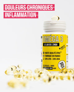 omega 3 inflammation endometriose 
douleurs-chronique